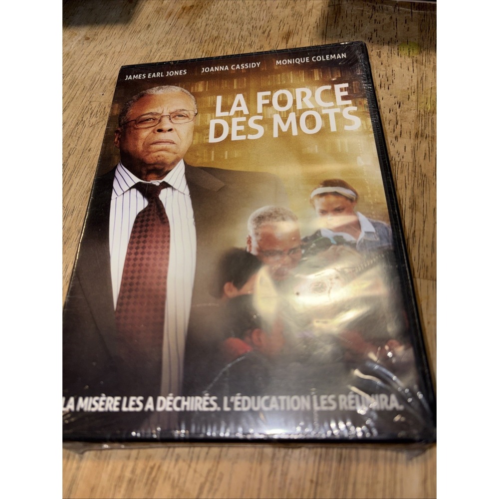 La Force Des Mots DVD James Earl Jones Hallmark Phase 4 Films French Drama NEW
